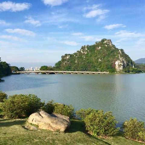 徒步肇庆七星湖