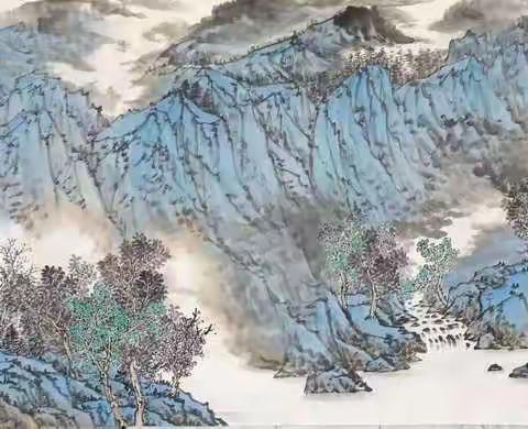 青绿焕彩 遇见丹青——吴贞光作品欣赏