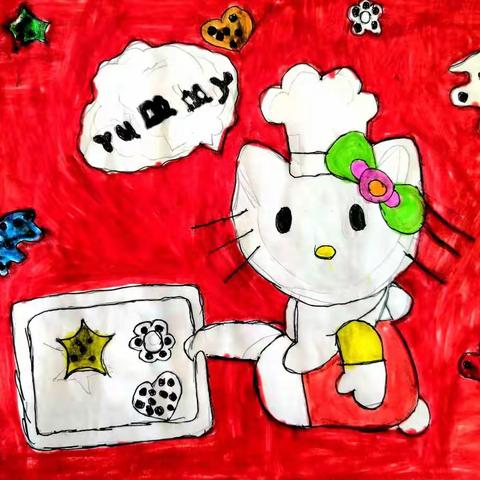 “美美”的美篇   记心心宝贝的绘画