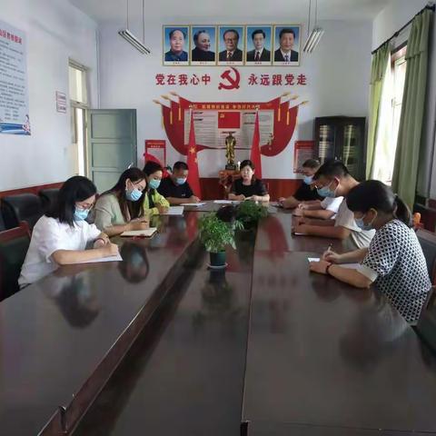 迅速传达   认真落实———代召实验小学迅速传达教体局系统疫情防控工作会会议精神