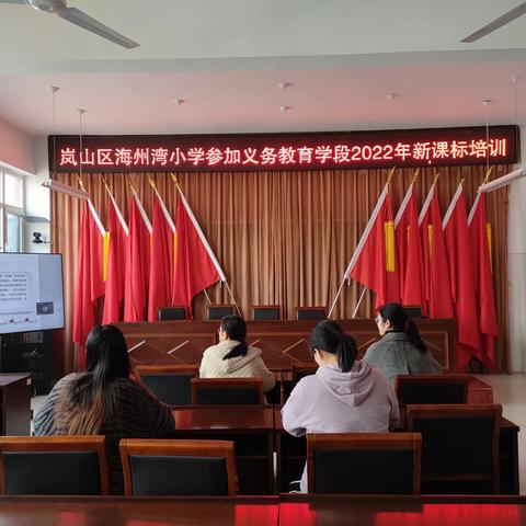 学习新课标，不断向前行——岚山区海州湾小学“2022版新课标”线上培训活动