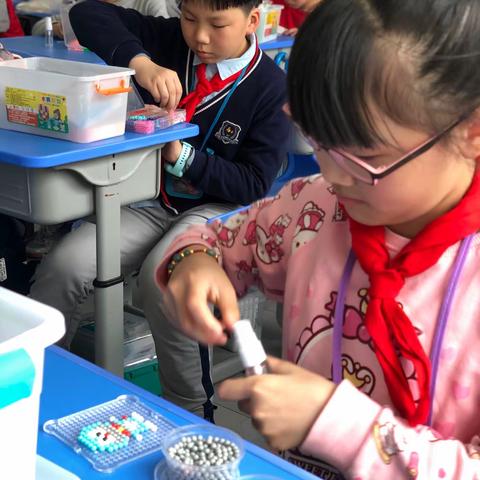 水韵课程——创意拼豆2021.06.16