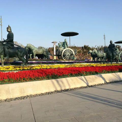 荆州园博园，2019年10月19日。一日游。