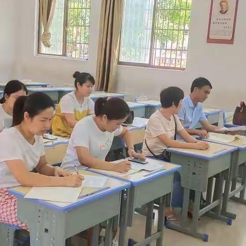 新学期，新希望，崖城小学英语组第一次教研活动