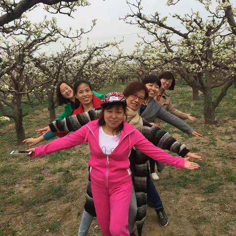 春风十里，陌上花开--姐妹共游青县盘古梨花节2017-4-4