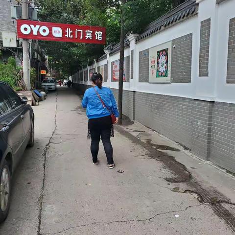 阳光村社区加强流浪乞讨人员的排查工作