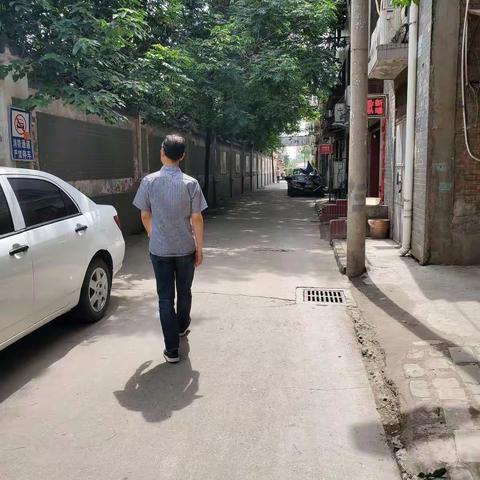 阳光村社区工作人员继续对流浪乞讨人员排查