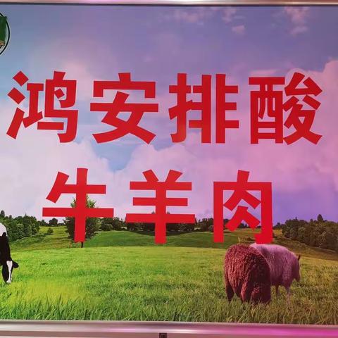 【阳信信誉楼加盟店】二楼综合食品超市鸿安清真肉柜组品质商品重点推荐