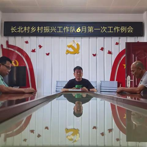 长北村乡村振兴工作组织召开2023年6月份第一次工作例会