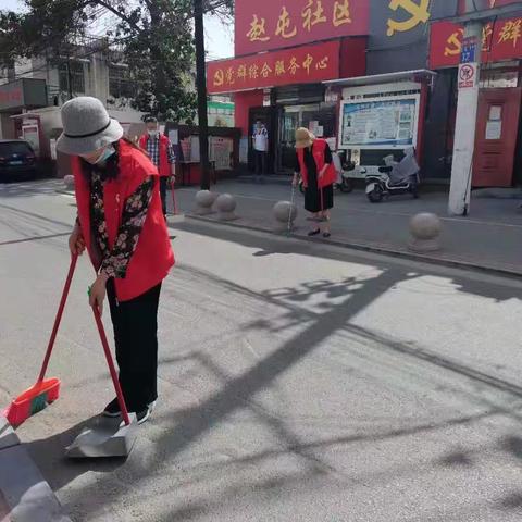 金耀街道前锋社区开展周五清洁大行动