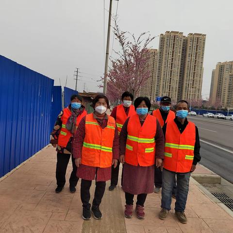 明珠社区4月8日全域保洁工作日志