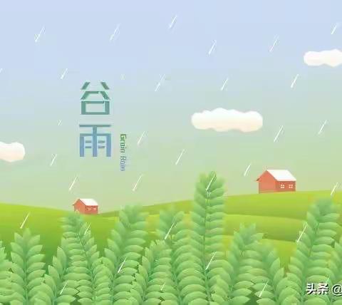 扬帆六班 二十四节气之谷雨