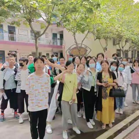 乘风破浪，逐梦中考—2021年庙西中学中考送考记