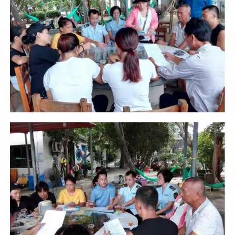 峨蔓所联合镇政府开展“两节”前海边餐饮行业食品安全大整治