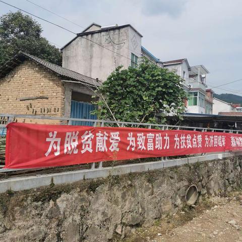 2020年全国第7个“扶贫日”活动在黄泥畈村全面开展