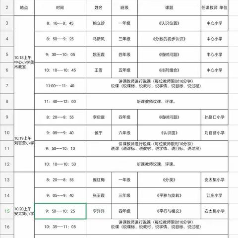 “教”无涯，“研”不尽——八刘中心学校小学数学教研活动