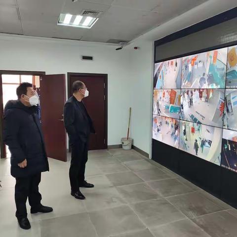 中国农业银行定西分行王方滨行长到市分行监控中心检查指导工作