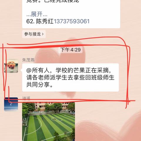 亚山镇中心小学师生携手摘芒果🥭，你羡慕了吗！！！