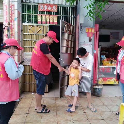 开启新时代文明实践新征程——博桂社区开展“适龄儿童入学情况”党员志愿者探访走访活动