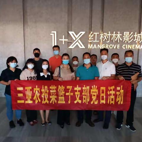 菜篮子党支部组织开展“观影《柳青》、振奋精气神”主题党日活动