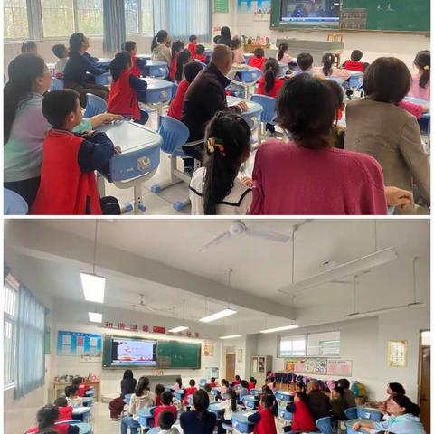 高里街道中心学校集中开展寒亭区第五期同城大课堂学习活动