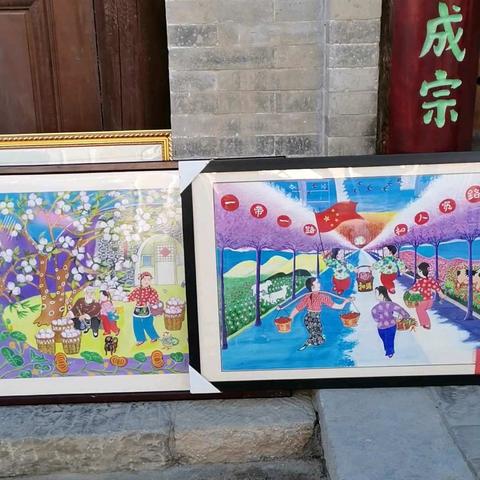 忻州古城 忻府院落“惠风苑”举办民间工艺品展示活动