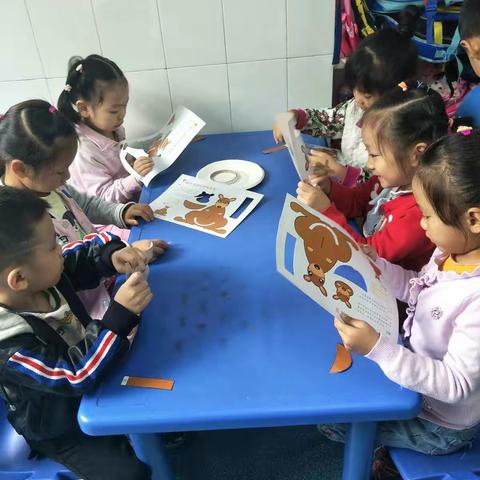 艺术手工活动《袋鼠》