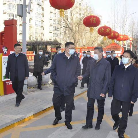 【先锋龙洞】市人大常委会副主任刘程华同志、副市长吴德生同志到石河岭社区督导检查烟花爆竹禁放工作