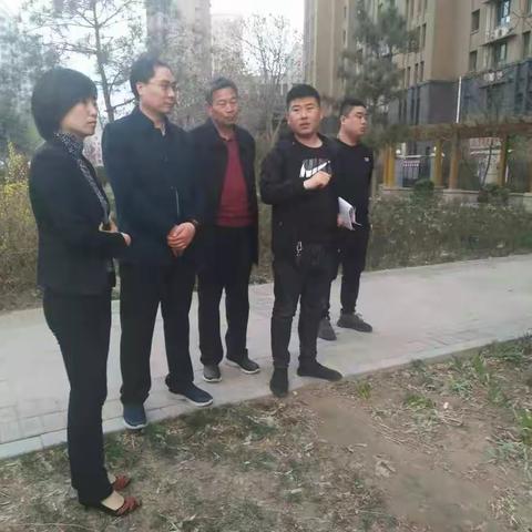 区领导张保双带领城管局到和平街道指导鲜花扮城工作