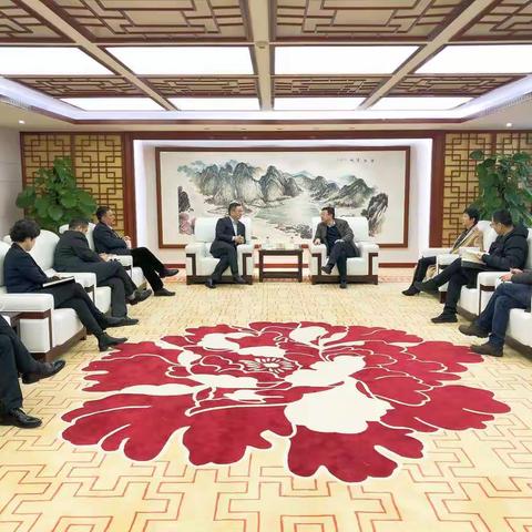 张立伟总经理带队赴广发银行西安分行交流座谈