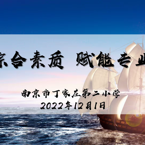 【智行二小•教科研】 提高综合素质 赋能专业成长 ——南京市丁家庄第二小学“智行青年”成长营活动侧记