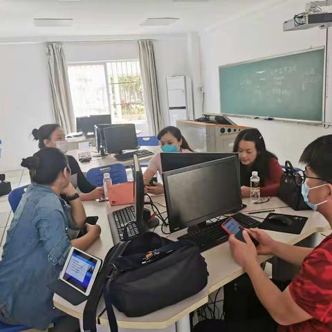 心聚力 新征程一一启聪数学组开学工作布置会