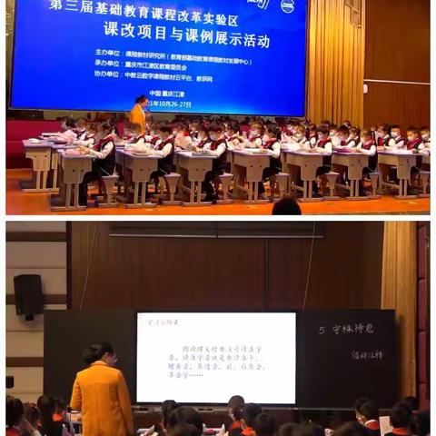 高桥镇汗青希望小学语文课例观看学习体会——第三届基础教育课程改革实验区课改项目与课例展示活动