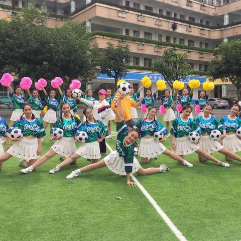 燃点激情，绽放精彩——记振兴学区参加城区啦啦操·五人足球赛盛况