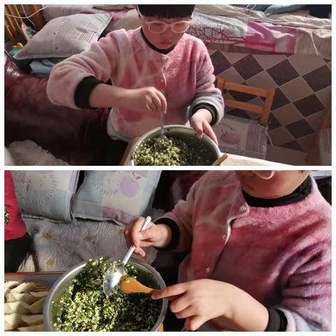 元宵夜 ，合家欢——王怡杨学做年夜饭