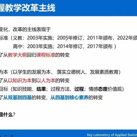 2022版义务教育数学课程标准解读2022.7.22史宁中教授华北师范大学原校长数学课程标准编制组组长