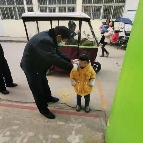 庙子镇中心幼儿园，防疫安全会议