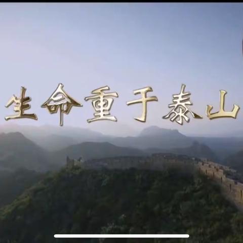 观看学习“生命重于泰山——学习习近平总书记关于安全生产重要论述”电视专题片