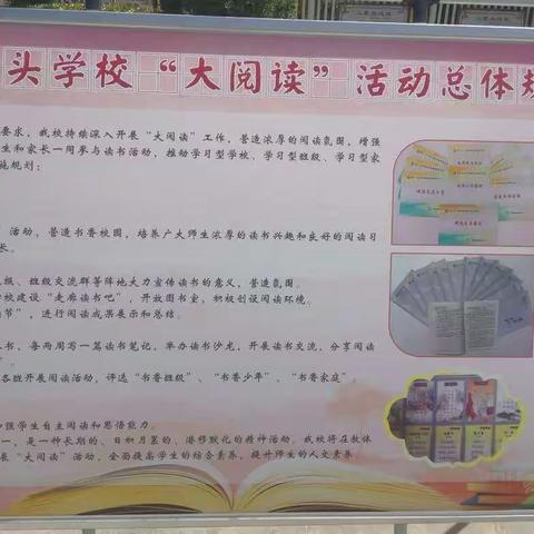 好书伴我成长，书香浸润心灵——翟镇镇圪当头学校第一届阅读节