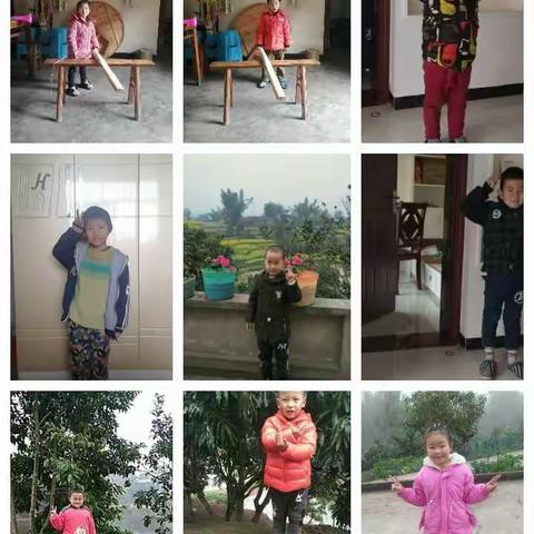 王咀幼儿园第三周宅家活动成果反馈