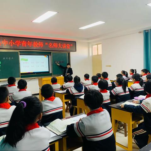 平乡县中小学青年教师“名师大讲堂”小学三组