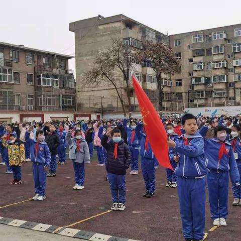 【追梦三小·德育】第254期“童心献礼二十大，强国有我新征程”2023年春季开学典礼