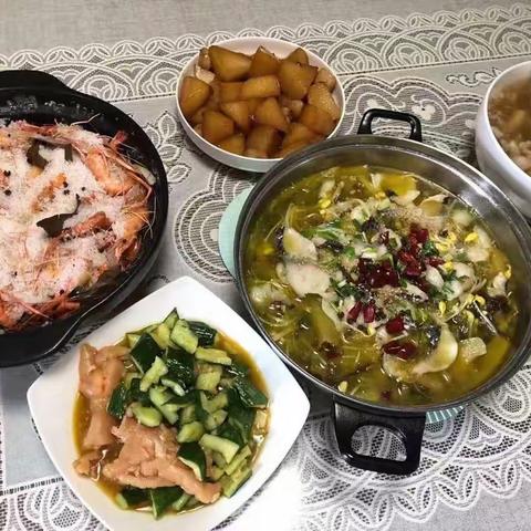 王子健四菜一汤