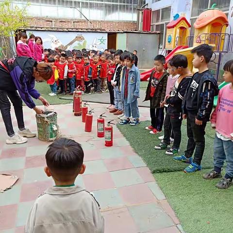 北位步步高幼儿园2019第一学期消防演练