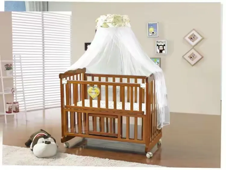 零甲醛婴儿床686小英才730元变书桌118泡泡