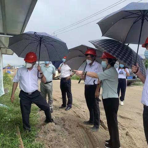 省水务厅张姝为副厅长赴乐东县调研督导九所新区污水处理工程项目建设情况