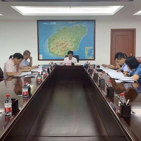 吴清高副厅长主持召开“六水共治” 工作推进会