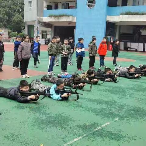 【幼狼特战队】育新小学学员训练精彩瞬间