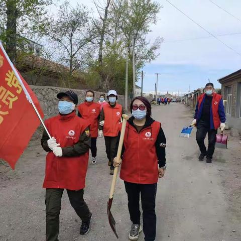 “学党史 办实事”开展跃进平房区清边沟党员志愿服务活动