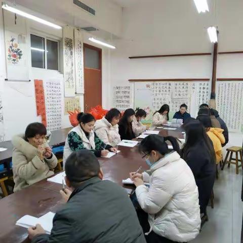 鱼台县实验小学美术课后作业教学教研活动